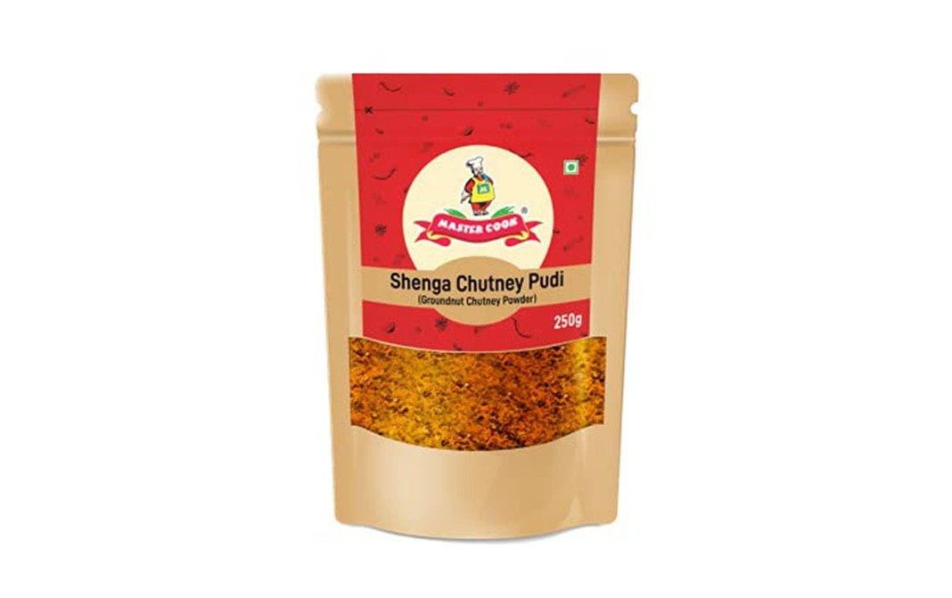 Master Cook Shenga Chutney Pudi (Groundnut Chutney Powder)   Pack  250 grams